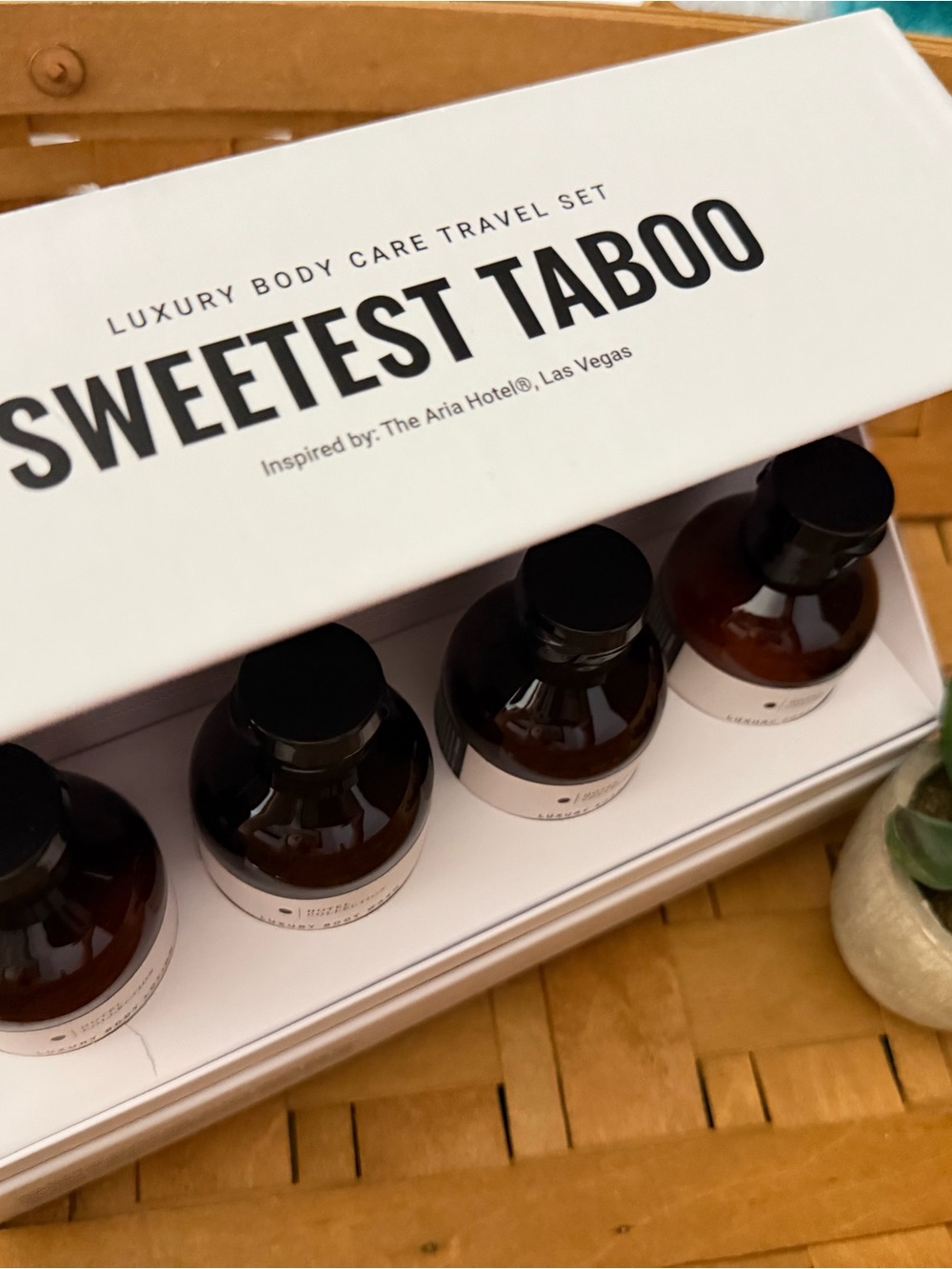 Taboo- Sweetest Taboo Hotel Luxury Travel Body Care Set
